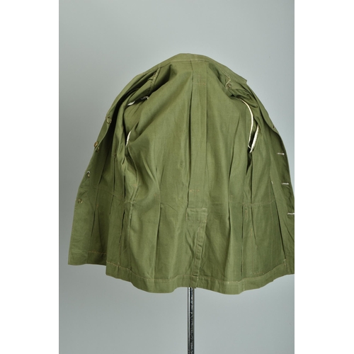 82 - Korean War Uniform. British Army 1950s Issue Denim Bush Jacket (ref: WYA). Condition Report         ... 