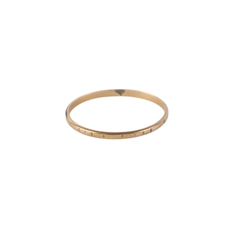 841 - A 22ct gold wedding band, approx UK size N, 6.1g; together with a 22ct gold wedding band, approx UK ... 