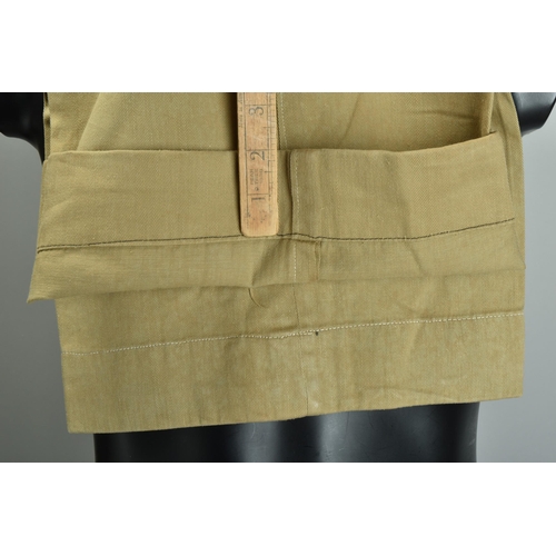 86 - A pair of WWII khaki drill uniform trousers (ref: XRE).