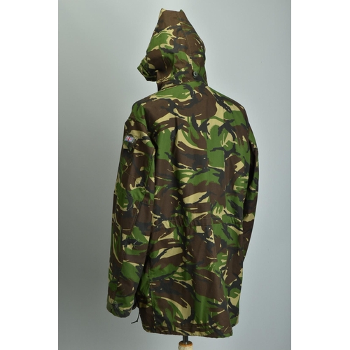 97 - Camouflage Windproof Smock, a British Army Woodland DPM with wired hood (ref: XYR).