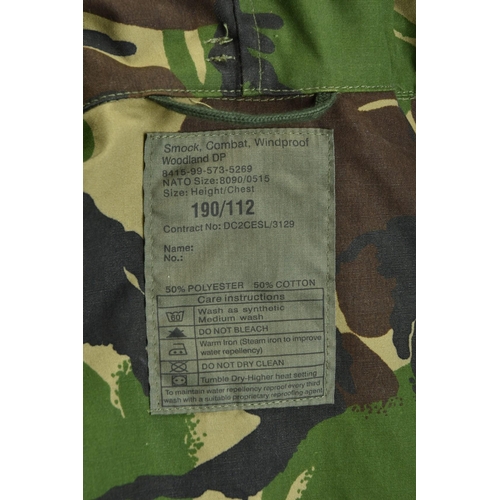 97 - Camouflage Windproof Smock, a British Army Woodland DPM with wired hood (ref: XYR).