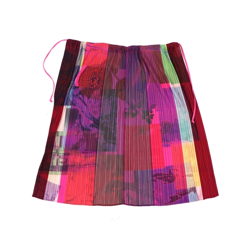 161 - A quantity of designer clothing by Pleats Please by Issey Miyake to include three skirts, a pair of ... 