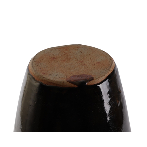 412 - Richard Batterham (1936-2021) - A Studio Pottery vase, 40cms high (previously bought direct from the... 