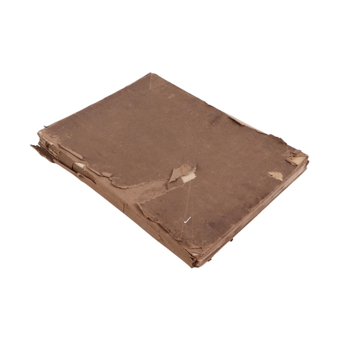 29 - A bound volume of 19th century cartoons from Punch magazine (1845-1878) printed Fleet Street London ... 