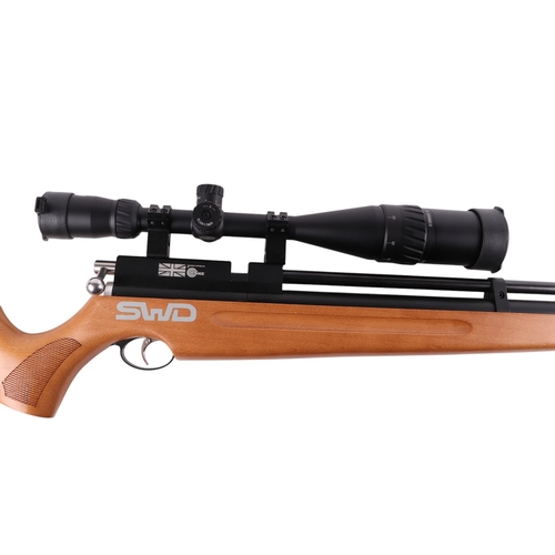 56 - An Artemis SWD .177 air rifle with telescopic sight, 116cms long.Condition ReportThis is a new old s... 