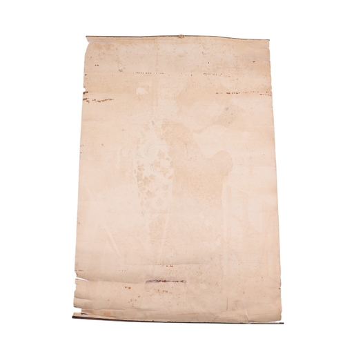 34 - An early 20th century Nippon Yusen Kaisha Japan Mail Steamship Co. calendar poster 1912, printed by ... 