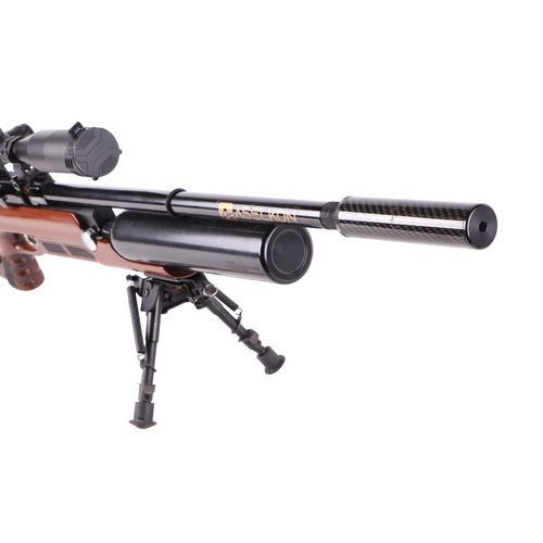 59A - An Aselkon  MX9 .177 Interarms Air Guns air rifle with telescopic sight, 116cms long.