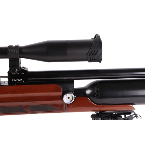 59A - An Aselkon  MX9 .177 Interarms Air Guns air rifle with telescopic sight, 116cms long.