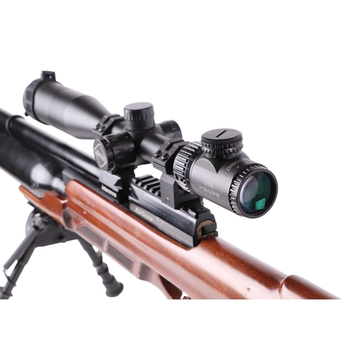 59A - An Aselkon  MX9 .177 Interarms Air Guns air rifle with telescopic sight, 116cms long.