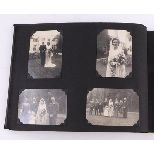 17 - A group of early 20th century photograph albums (5).