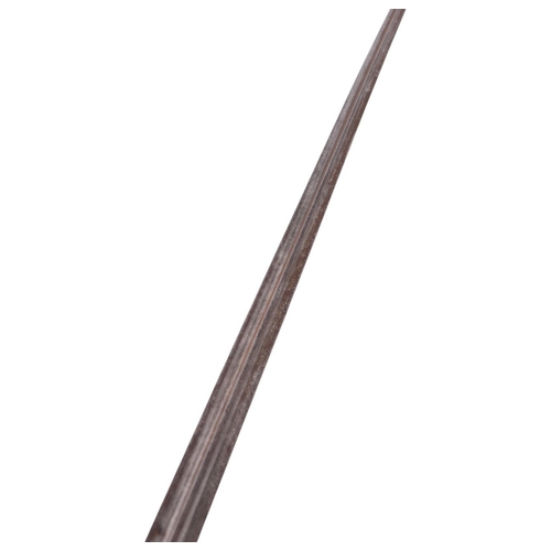 108 - A French Lebel 1886 model bayonet with cruciform blade, 64cms long.