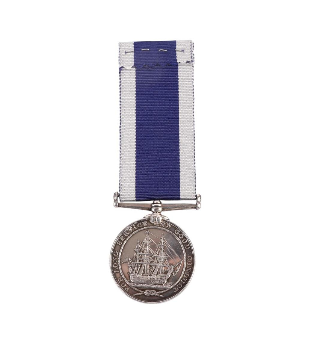 A Victorian Long Service and Good Conduct medal awarded to JN. Revell ...