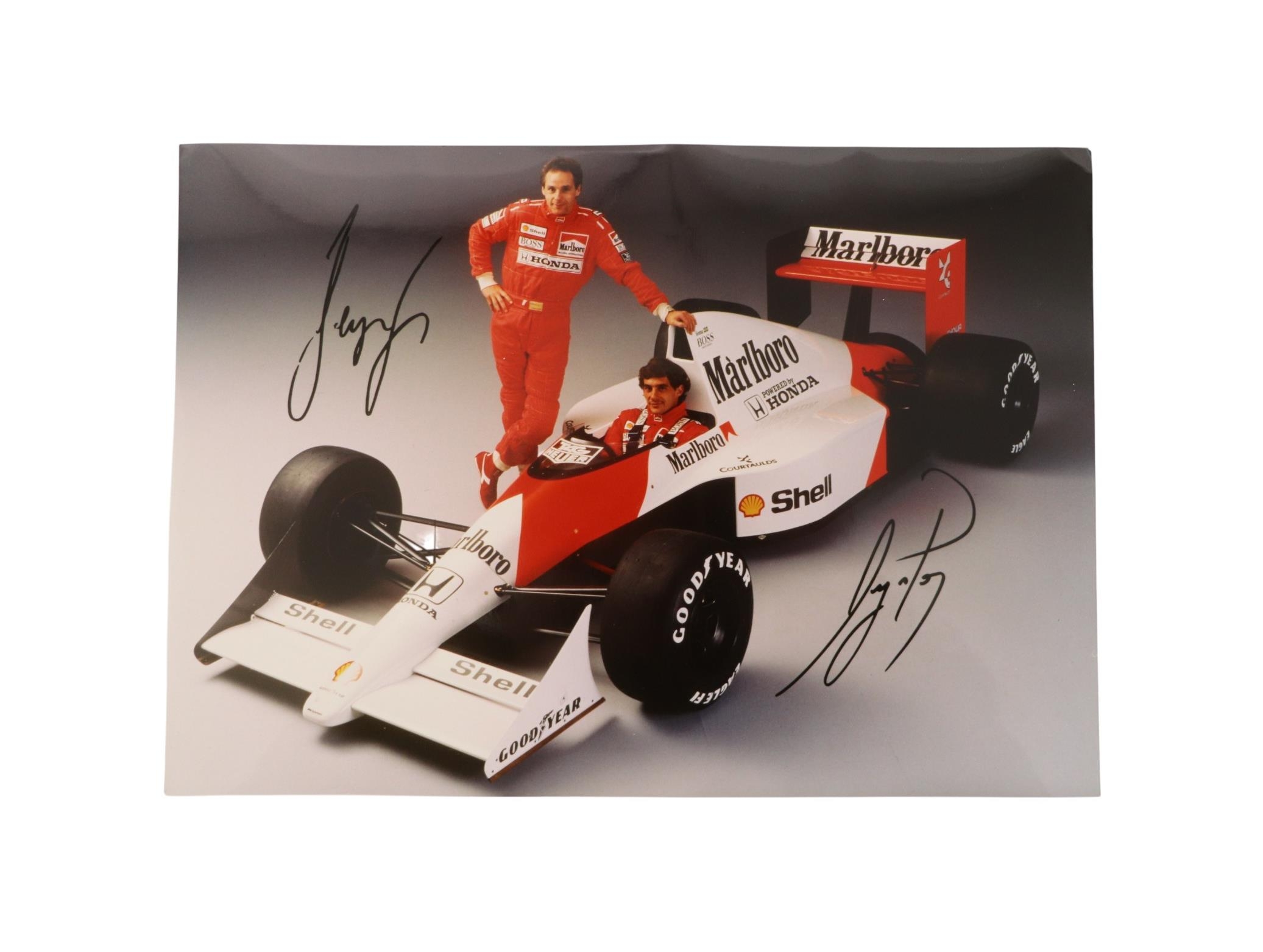 McLaren F1 interest; an official coloured photograph depicting the ...