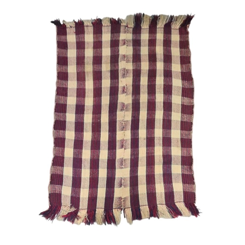 Three hand-woven woollen rugs, 260 by 130cms, 122 by 85cms and 173 by ...