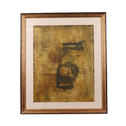A pair of abstract studies, framed & glazed, 40 by 50cms (2).