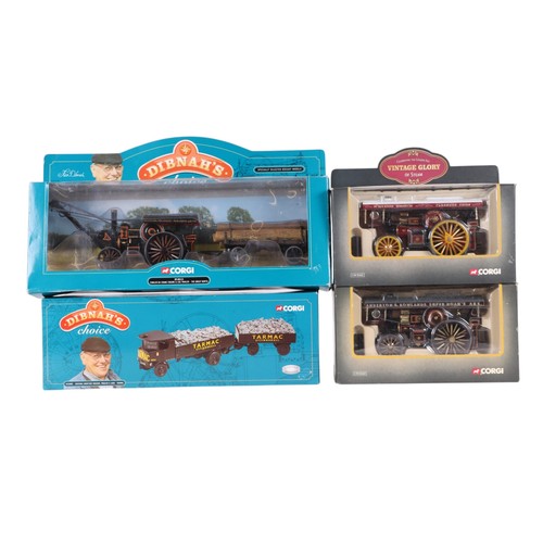 148 - A Corgi Dibnah's Choice diecast model, Fowler B6 crane engine & log trailer, no.80113, another S... 