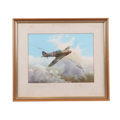 Gordon F Wright - Study of a Hawker Hurricane - signed & dated '85 ...