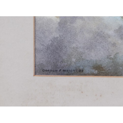 Gordon F Wright - Study of a Hawker Hurricane - signed & dated '85 ...