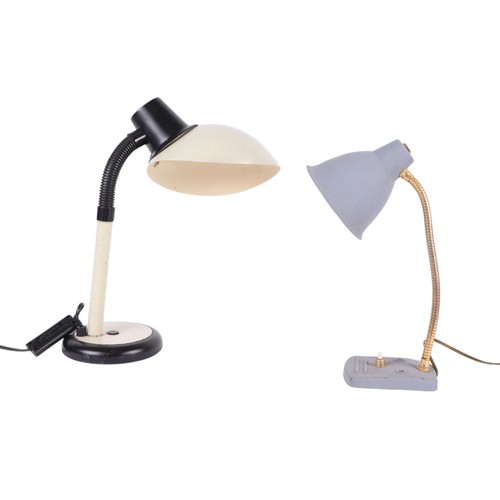 762 - Two retro flexi desk lamps (2).