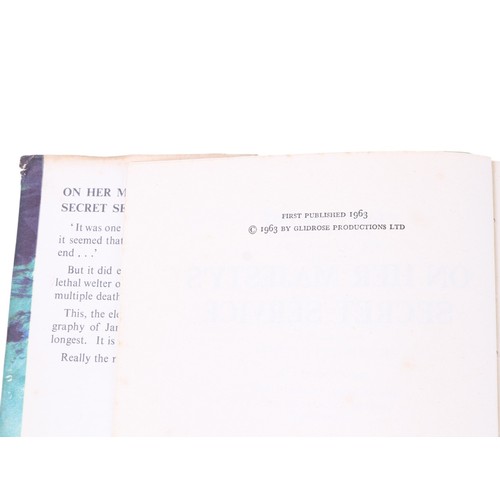 25 - Fleming (Ian) Goldfinger and On Her Majesty's Secret Service, 1959 and 1963 Book Club editions' toge... 