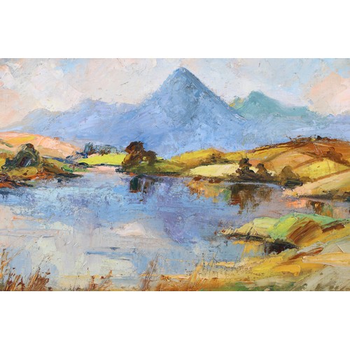 216 - W H Fry - Mourne Scene - landscape, oil on board, signed & dated 1941 lower right, 50 by 40cms, ... 