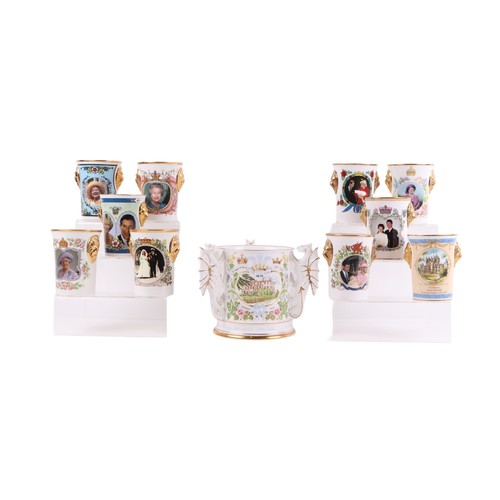 345 - A quantity of limited edition Royal Commemorative items to include a Prince Charles and Lady Diana S... 