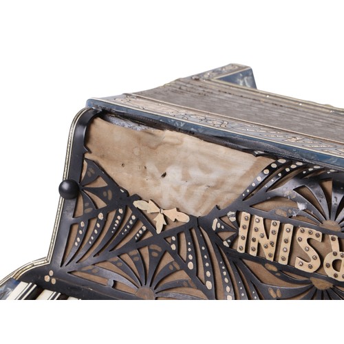 382 - A vintage Borsini piano accordion, 53cm wide.