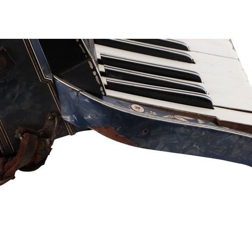 382 - A vintage Borsini piano accordion, 53cm wide.