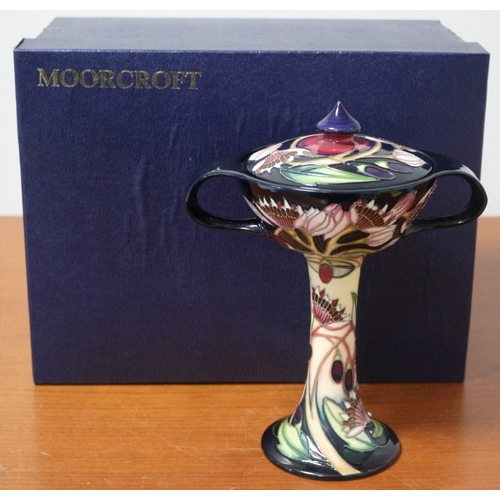 183 - Moorcroft Symphony, Moorcroft Limited Edition Collectors Club 2003 Signed Emma Bossons Bon Bonniere