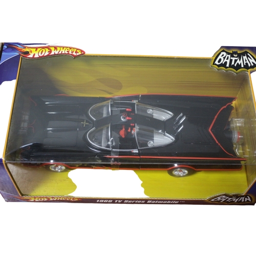 186 - Unopened Hot Wheels Batmobile 1966 TV Series 1:18