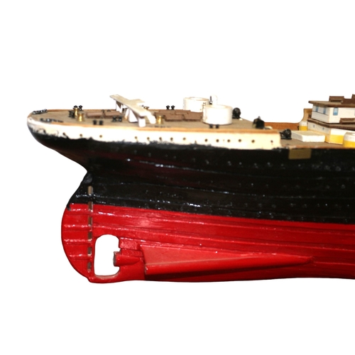 25 - Scratch Built Scale Model of the Titanic, 107cm Long