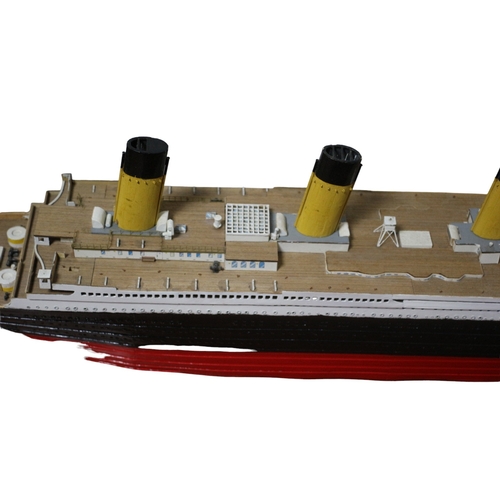 25 - Scratch Built Scale Model of the Titanic, 107cm Long