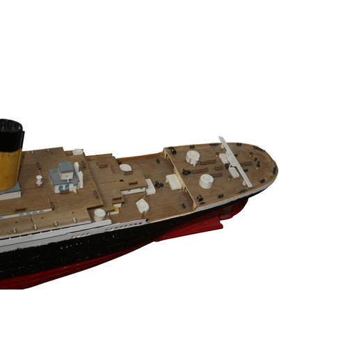 25 - Scratch Built Scale Model of the Titanic, 107cm Long