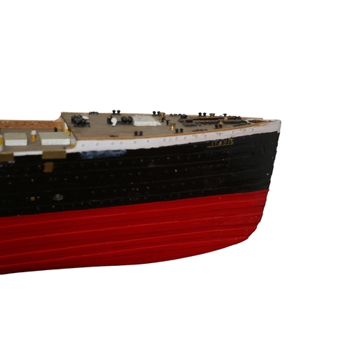 25 - Scratch Built Scale Model of the Titanic, 107cm Long