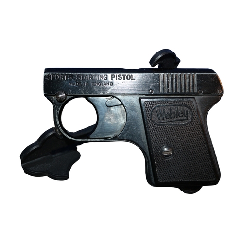 4 - Webley Sports Starting Pistol MkI - Working