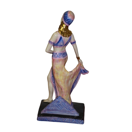 61 - Kevin Francis 'Egyptian Dancer' Limited Edition 12/100, Rare Piece, 26cm tall Marking to Base