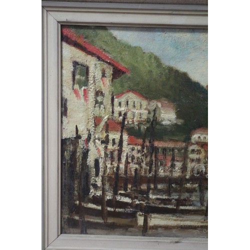 11 - 1961 - Artist - Morgan A. Thornley - Original Oil on Canvas - Carried Out Whilst on a Tour of Spanis... 