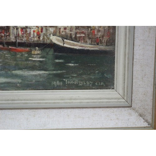 12 - Second 1961 Artist - Morgan A. Thornley - Original Oil on Canvas - Carried Out Whilst on a Tour of S... 