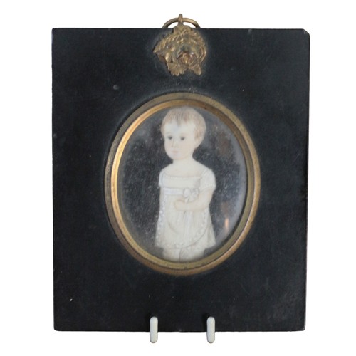 13 - Circa Late 1800's Finely Painted Miniature Believed to Have Been Painted by (British 1858 - 1898) Wi... 