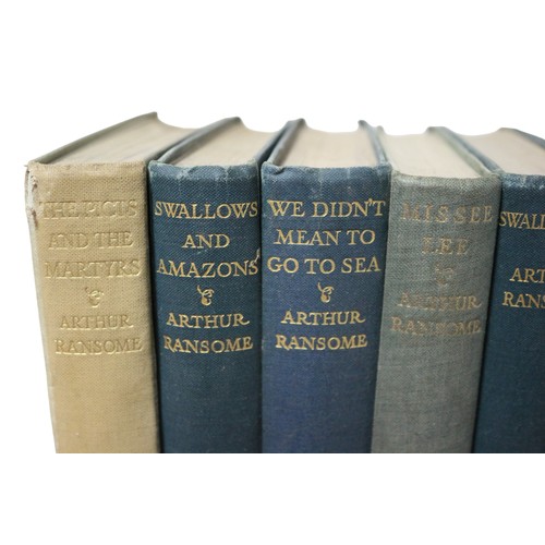 18 - Collection of Arthur Ransome Books including his popular Swallows and Amazons