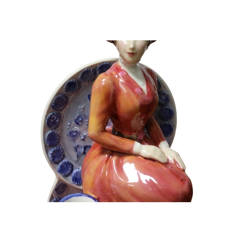 165 - Kevin Francis 'Hannah Barlow' Figurine, Limited Edition 127/500, 1st Quality, With Marks to Base and... 