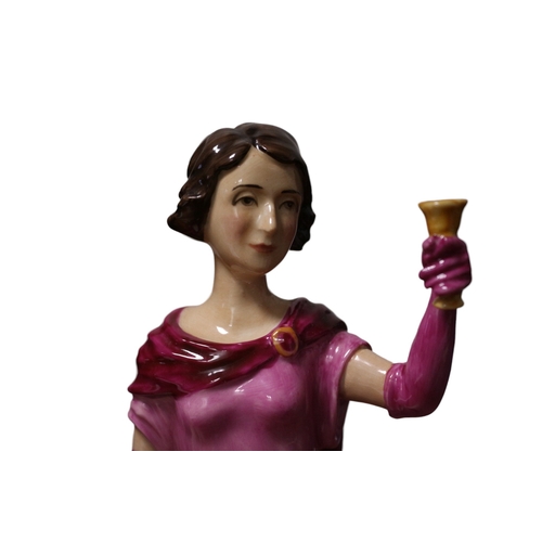 166 - Kevin Francis 'Charlotte Rhead' Figurine, Limited Edition 128/175, Very Low Number For this Run, 1st... 