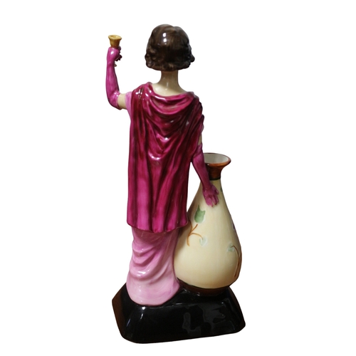 166 - Kevin Francis 'Charlotte Rhead' Figurine, Limited Edition 128/175, Very Low Number For this Run, 1st... 