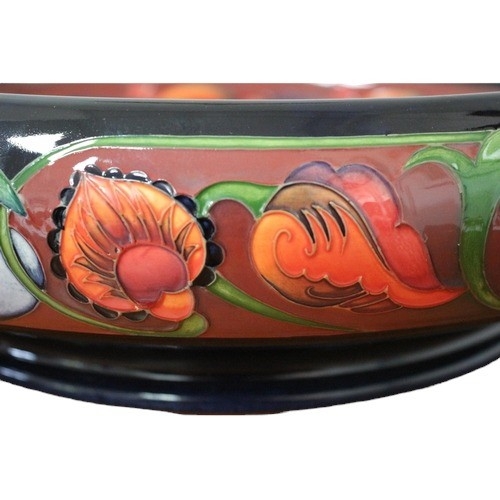 177 - Very Rare and Something Very Special - Very Large Extremely Limited Edition Moorcroft Flambé Wyvern ... 