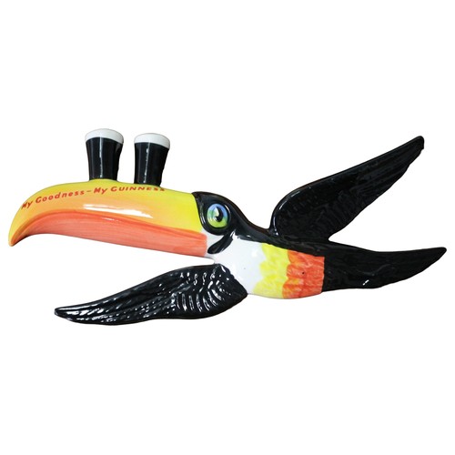 33 - Carlton Ware - Set of 3 Toucan Wall Hanging Birds - 2 x 26cm Long - 1 x 16cm Long