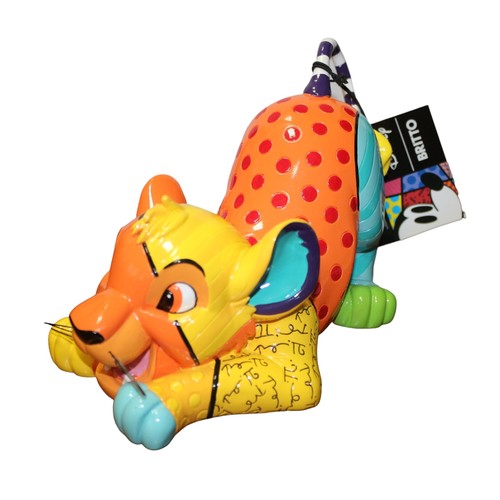 41 - Disney Showcase Collection by Romero Britto - Boxed Simba, Pumbaa and Timon Figure - No. 6006084 plu... 