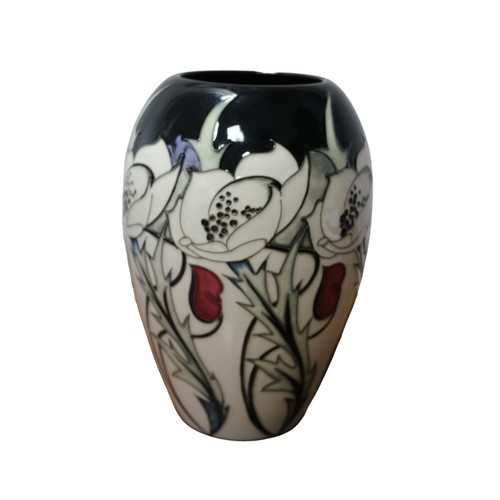 45 - Moorcroft Talwin Vase by Nicola Slaney - 1st Quality - 18cm Tall x 12cm Dia - 2014 Piece