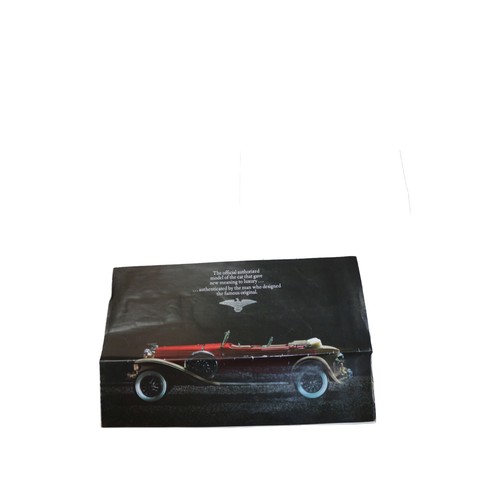 54 - Franklin Mint 1930 Duesenberg J. Derham Tourster 1:24 Scale Die Cast Model Car Boxed with COA plus a... 