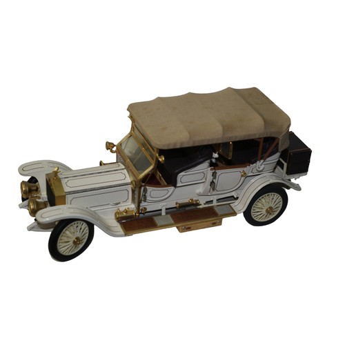 58 - Franklin Mint 1911 Rolls Royce Tourer 1:24 Scale Die Cast Model Car with Box and COA plus a Danbury ... 