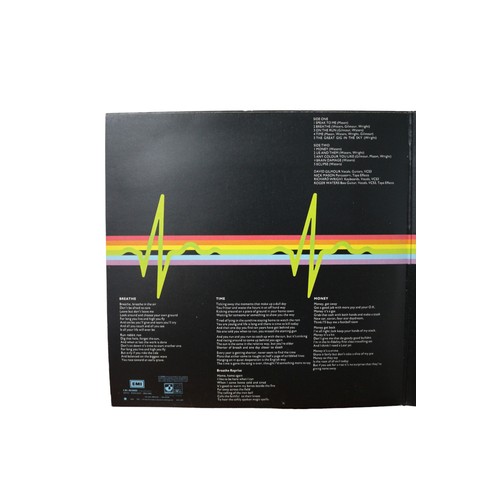 89 - Pink Floyd - Dark Side of the Moon Vinyl Album with Inserts